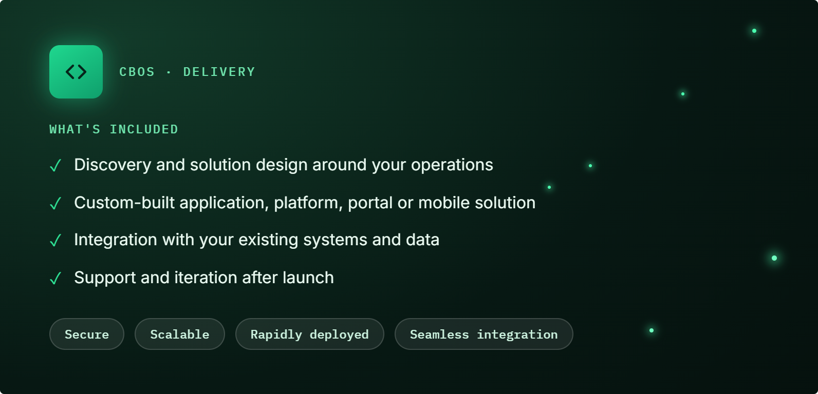 Bespoke Software Breakdown