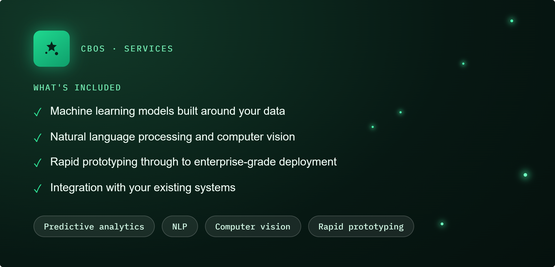 Breakdown AI Capabilites