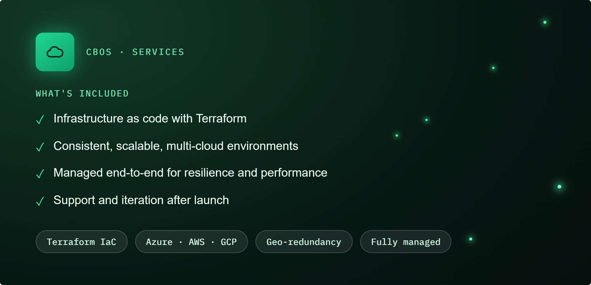 Cloud Services Breakdown
